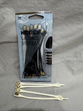 HICKIES Lacing System Pack - Cream with Gold Accents